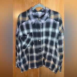 🚨 Oli & Hali Plaid Snap Button Shirt